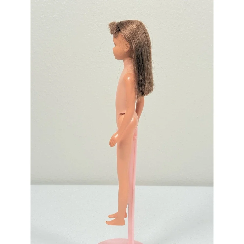 Vintage 1963 Skipper Doll 0950 Light Brunette Straight Leg Mattel Barbie Early